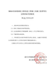 x313洛油線南虹大橋改造工程全過程招標(biāo)代理服務(wù)招標(biāo)公告